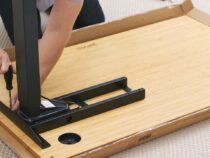 Experience the Ultimate in Ergonomic Comfort with the Fully Jarvis Bamboo Standing Desk!