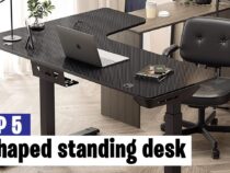 Revolutionize Your Workspace with the Ultimate Standing Desk: L-Shaped for Maximum Productivity and Comfort!